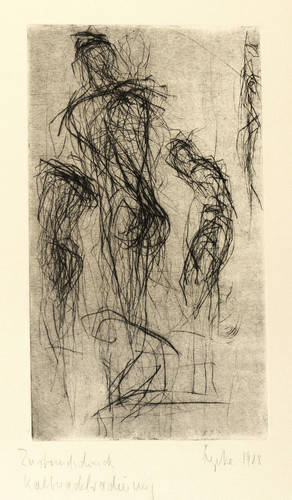 Lepke, Gerda -  -  - Satyr und Mänade