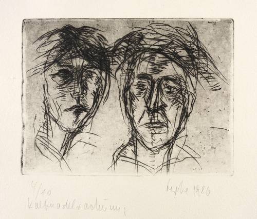 Lepke, Gerda -  -  - Vater und Sohn