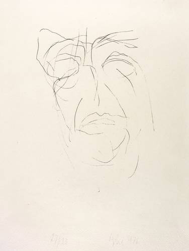 Lepke, Gerda -  -  - Bildnis (Antlitz II)