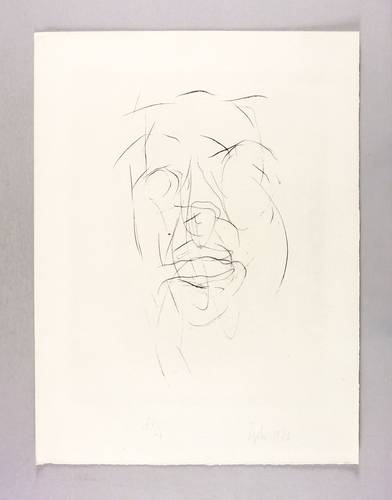 Lepke, Gerda -  -  - Bildnis (Antlitz I)