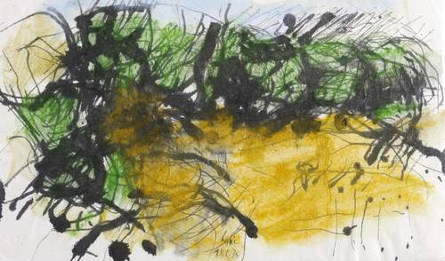 Lepke, Gerda -  -  - Ohne Titel (Kleine Landschaft)