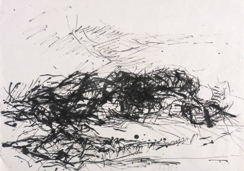 Lepke, Gerda -  -  - Ohne Titel (Landschaft III)