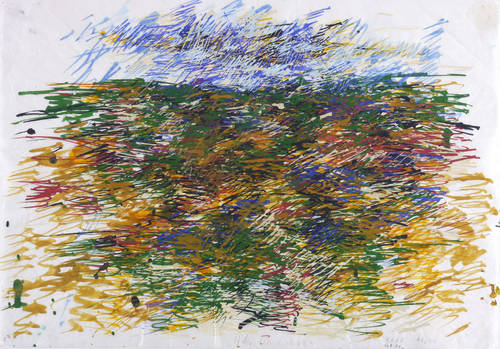 Lepke, Gerda -  -  - Ackerlandschaft