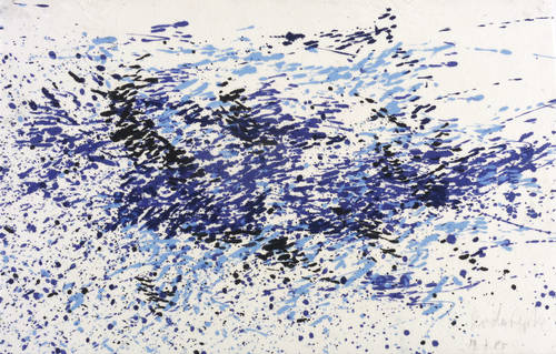 Lepke, Gerda -  -  - Ohne Titel (Wolken)