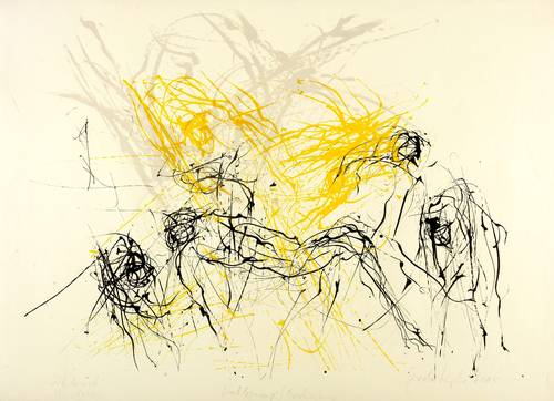 Lepke, Gerda -  -  - Grablegung. Erscheinung