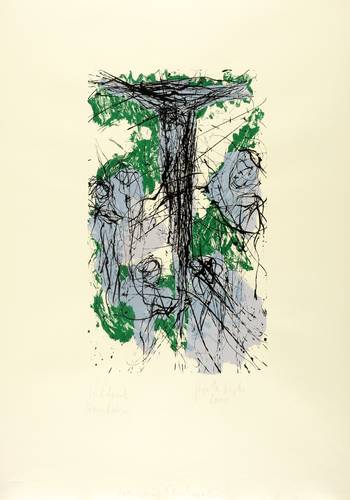 Lepke, Gerda -  -  - Kreuzigung (Buchmalerei)