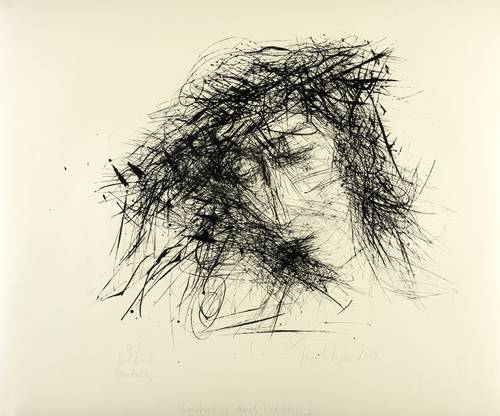 Lepke, Gerda -  -  - Christuskopf nach Veit Stoss I