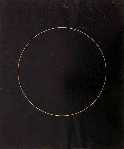 Luther, Manfred - Cogito ergo sum - Cogito ergo sum - Alles Vergängliche ist nur ein Gleichnis (Gold auf Schwarzviolett)