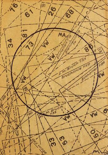 Luther, Manfred - Cogito ergo sum - Cogito ergo sum - Staub zu Staub (Schwarz über Schnittmuster)