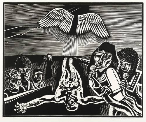 Mattheuer, Wolfgang -  -  - Und die Flügel ziehen himmelwärts (Ikarus)