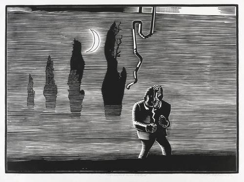 Mattheuer, Wolfgang -  -  - Verwirrt im Nebel