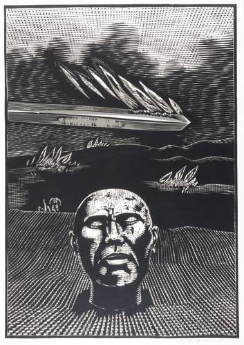 Mattheuer, Wolfgang -  -  - Mit Feuer und Schwert