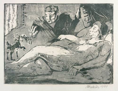 Metzkes, Harald - Kater Murr (E.T.A. Hoffmann) - Kater Murr (E.T.A. Hoffmann) - Ponto zeigt den fatalen Handschuh vor