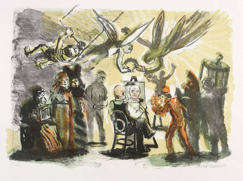 Metzkes, Harald -  -  - Selbst im Atelier