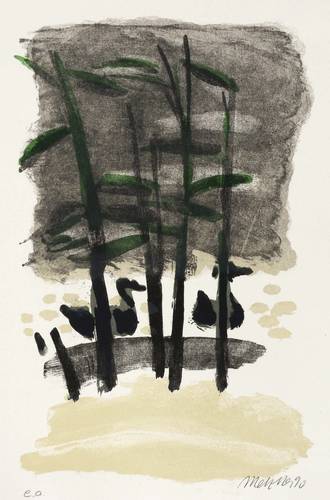 Metzkes, Harald -  -  - Winterstück (zu Eva Strittmatter)