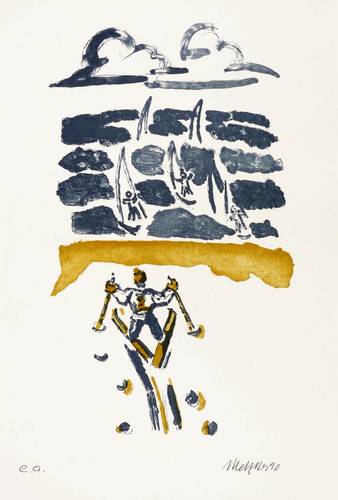 Metzkes, Harald -  -  - Sehnsucht nach dem Frühling (Hoffmann von Fallersleben)