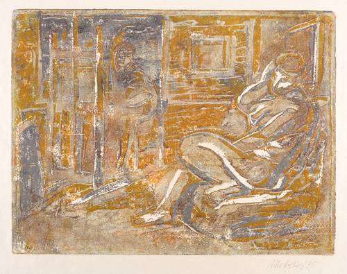 Metzkes, Harald -  -  - Maler und Modell