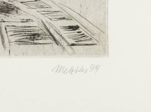 Metzkes, Harald -  -  - Maler am Hafen