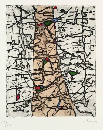 Mörstedt, Alfred Traugott -  -  - Ohne Titel (Einschlüsse Aufbrüche I)