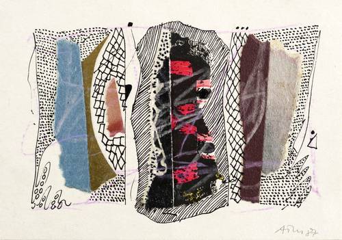 Mörstedt, Alfred Traugott -  -  - Ohne Titel (Dreigestalt)