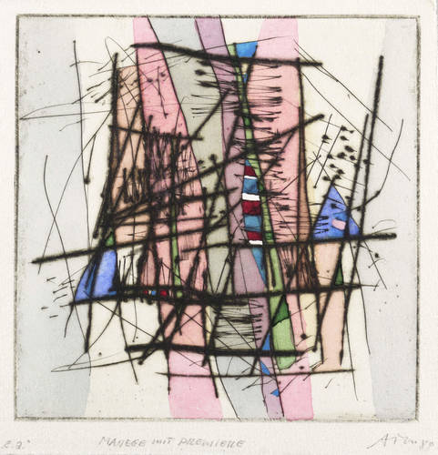 Mörstedt, Alfred Traugott -  -  - Manege mit Premiere