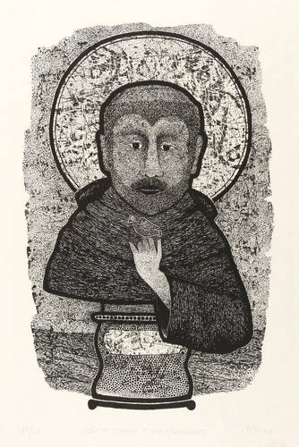 Mörstedt, Alfred Traugott -  -  - Büste eines Tierfreundes (St. Franciscus)