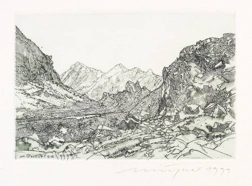 Münzner, Rolf -  -  - Am Geisspfad / Wallis