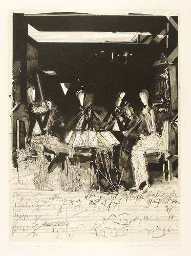 Münzner, Rolf -  -  - Ein Streichquartett (zu Beethoven)