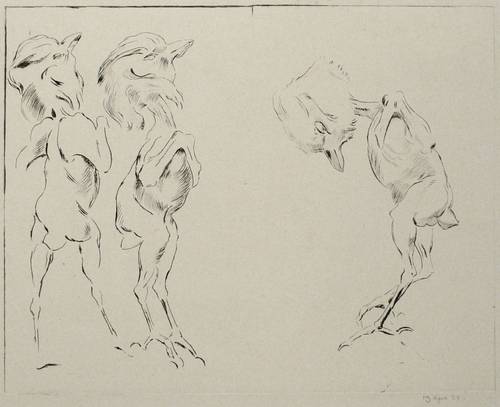 Jäger, Hans -  -  - Drei gerupfte Hähnchen