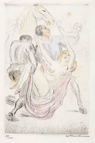 Klemm, Walther - Dekameron - Dekameron - Frauenraub zu Pferde