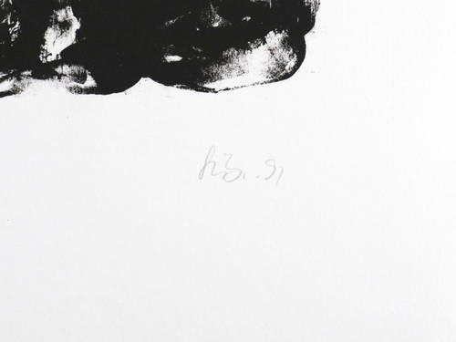 Liebmann, Werner -  -  - Ohne Titel (Frau einen Vogel fangend)