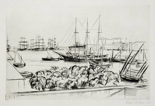Kröner, Karl -  -  - Hafen von Marseille