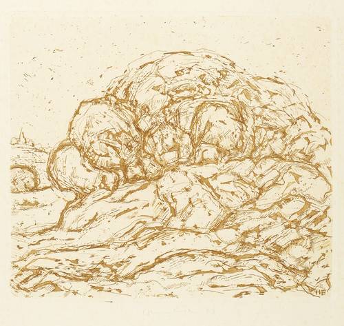 Henkel, Friedrich B -  -  - Biesentaler Landschaftsfigur I