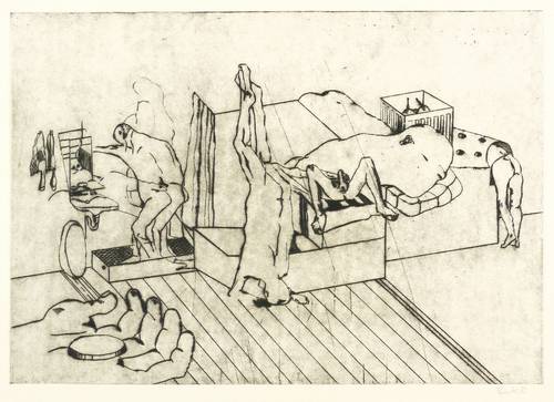 Biebl, Rolf -  -  - Figuren im Raum