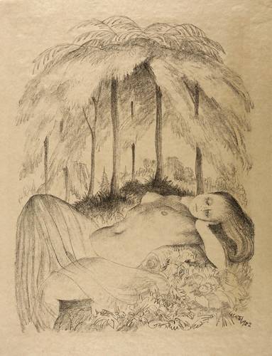 Grüter, Hubert -  -  - Schlafende im Wald