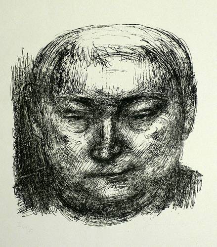 Kettner, Gerhard -  -  - Selbstbildnis von vorn