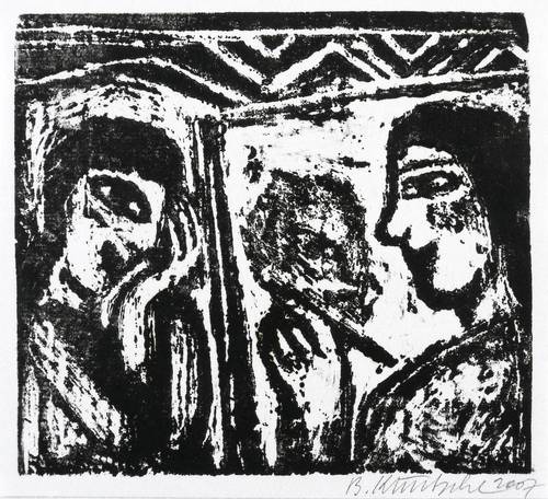 Kuntsche, Bärbel -  -  - Malerin und Modell