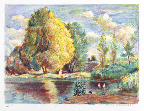 Kirchner, Robert -  -  - Idyll am See