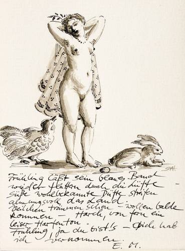 Hilpert-Artes, Sigrid -  -  - Frühling läßt sein blaues Band (Eduard Mörike)