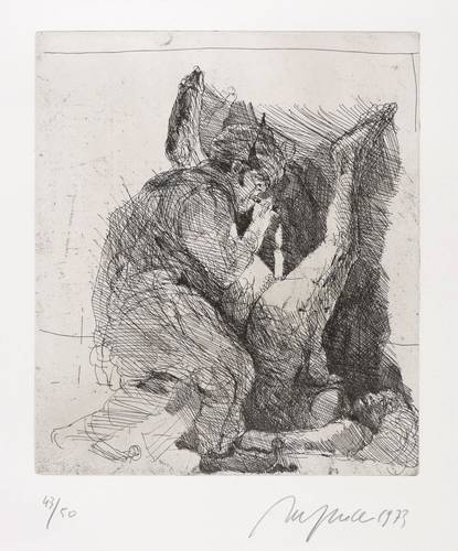 Hrdlicka, Alfred - Große Freiheit St. Pauli - Große Freiheit St. Pauli - Die Kerze