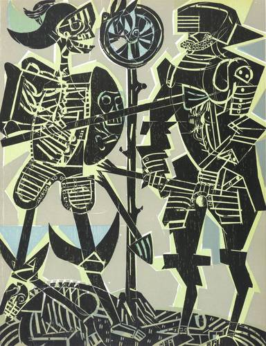 Grieshaber, HAP - Totentanz von Basel - Totentanz von Basel - Der Ritter