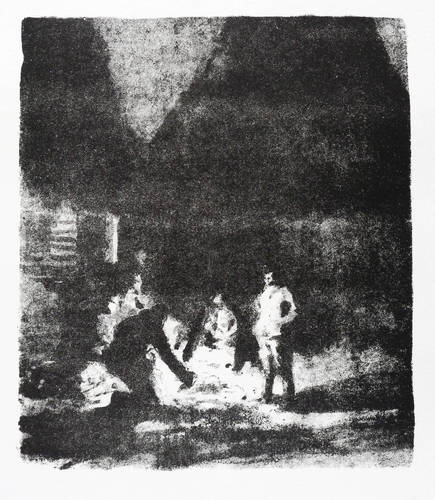 Oppler, Ernst -  -  - Wachtfeuer