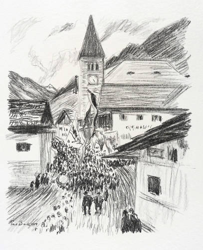 Bach, Paul -  -  - Tiroler Landsturm