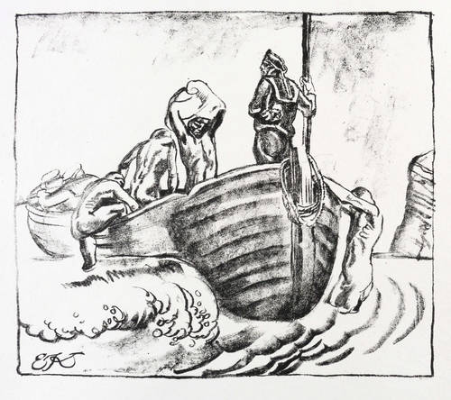 Kuithan, Erich -  -  - Badende Matrosen