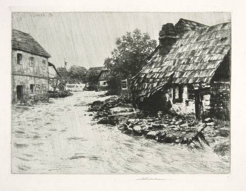 Stretti, Viktor -  -  - Überschwemmung