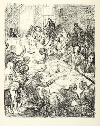 Schinnerer, Adolf -  -  - Das Gastmahl