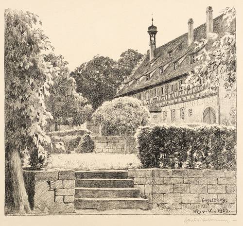 Volkmann, Hans Richard von -  -  - Schloss Engelberg