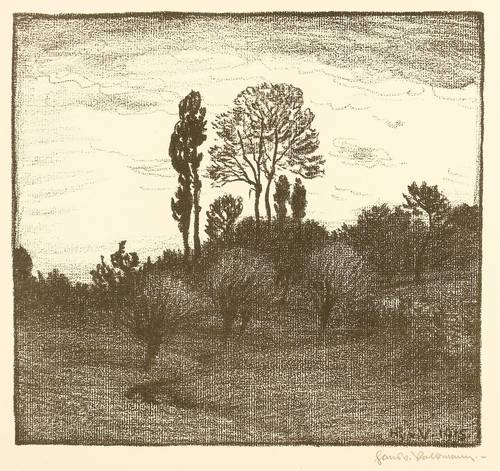 Volkmann, Hans Richard von -  -  - Abendstimmung