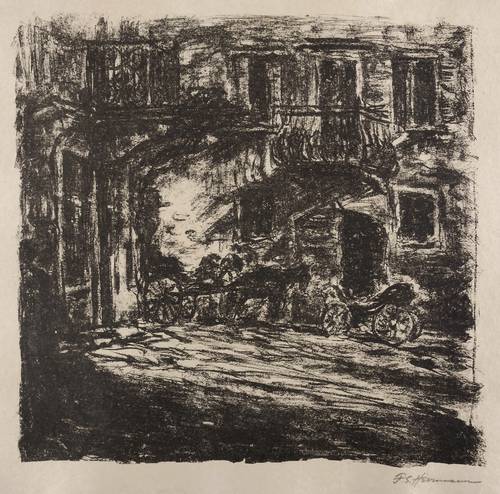 Herrmann, Frank Simon -  -  - Italienischer Hof