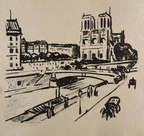 Hofmann-Juan, Fritz Max -  -  - Notre Dame (Paris)